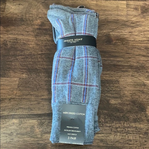 Pronto Uomo 3 pack men’s dress socks